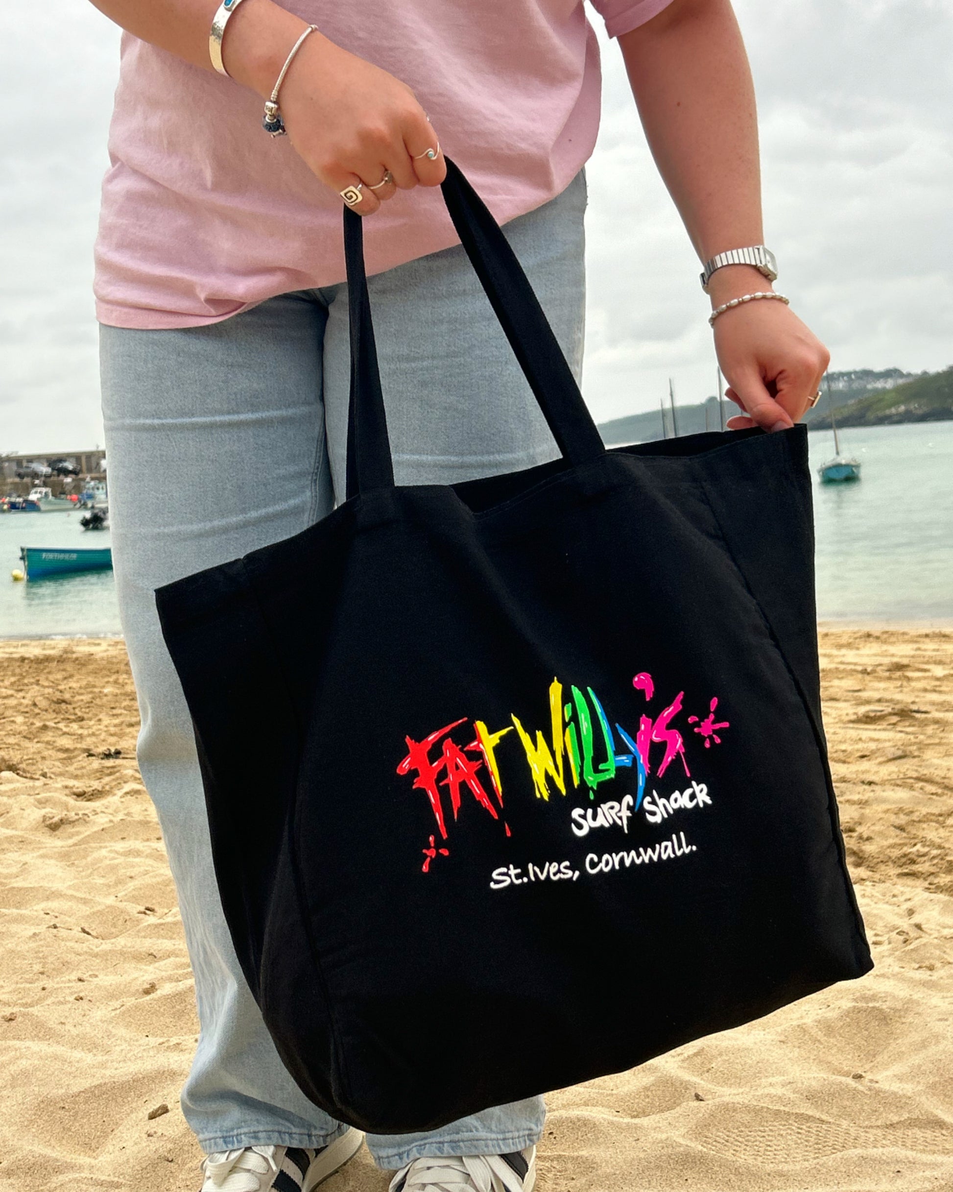 Cotton beach/shopper bag