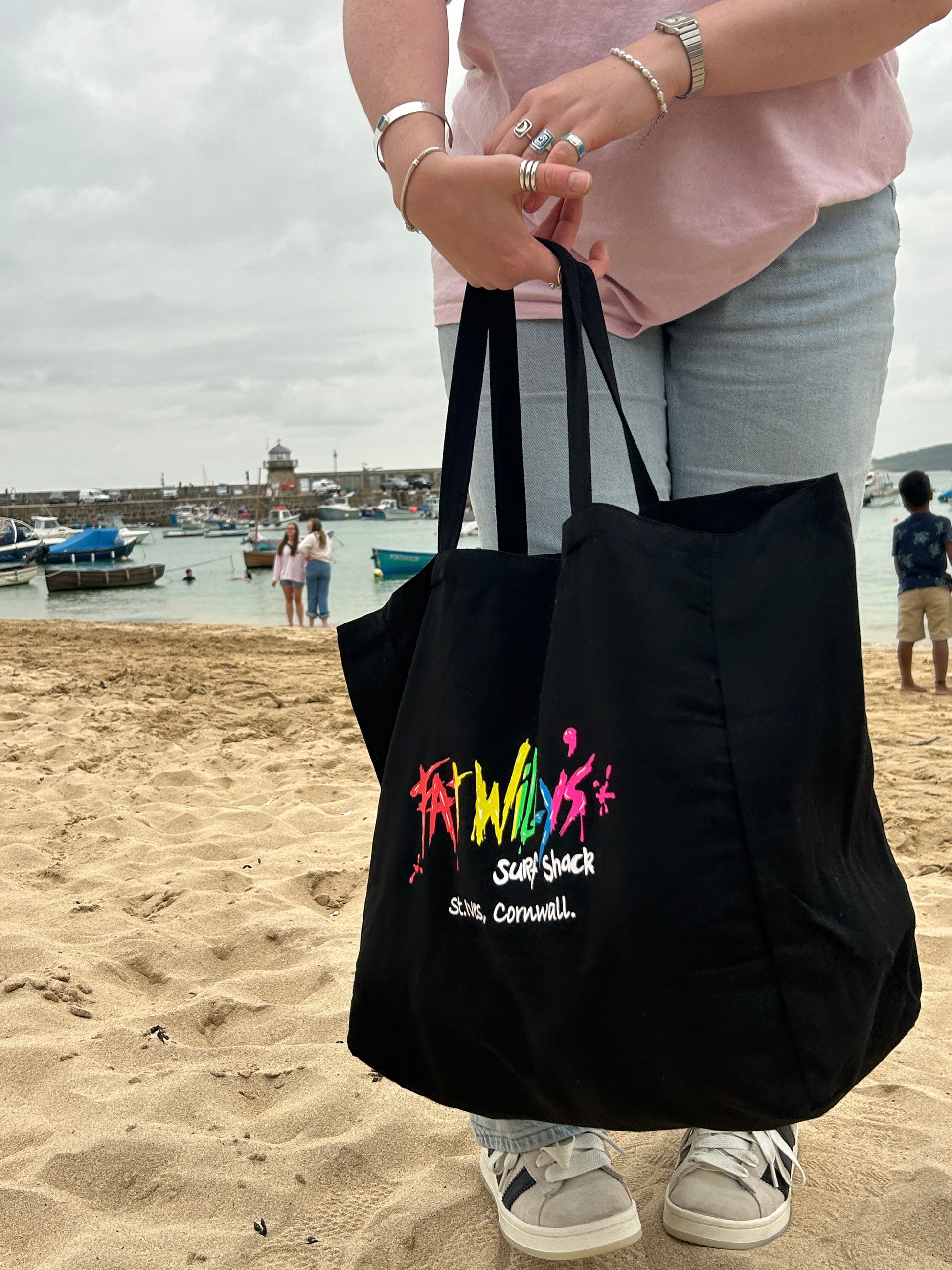 Cotton beach/shopper bag